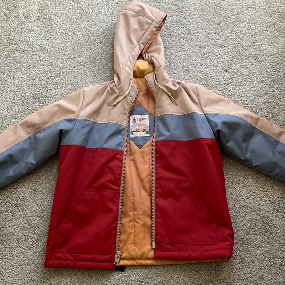 Tricolor London Fog Jacket